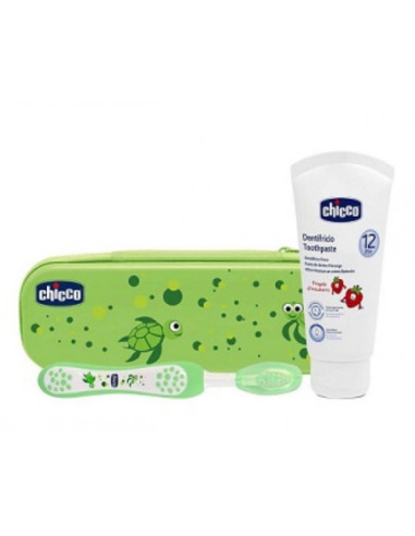 CHICCO KIT PRIMI DENTINI 50ML VERDE