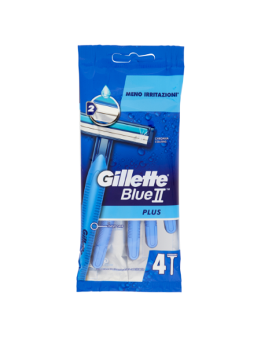 GILLETTE RADI&GETTA BLU2 PLUS X4