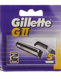 GILLETTE RICAMBI GII X5