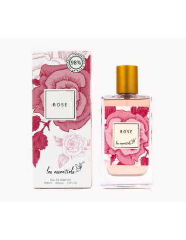 LES ESSENTIELS EAU DE PARFUM ROSE 80VAPO