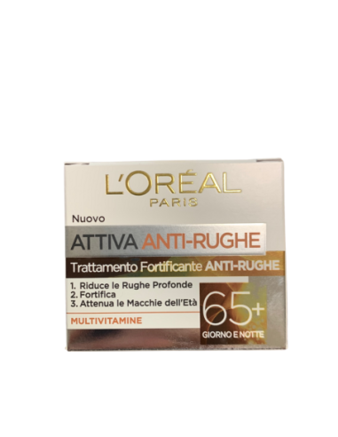 OREAL CREMA VISO  ATTIVA ANTI RUGHE...