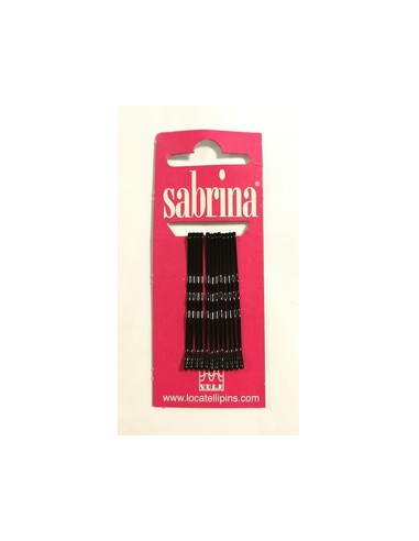SABRINA MOLLETTE ONDULATE NERE N.5 X12