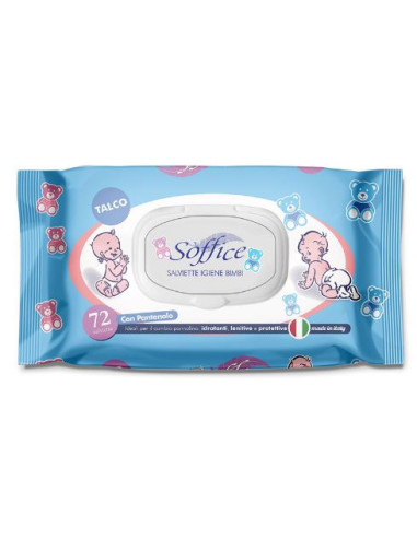 SOFFICE SALVIETTINE  BABY TALCO 72PZ