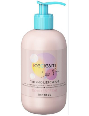 INEBRYA ICE CREAM LISS PRO CREMA TERMOPROTETTIVA LISCIANTE 150ML