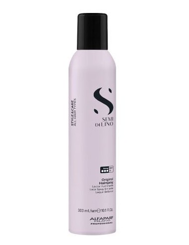 ALFAPARF MILANO SEMI DI LINO LACCA ILLUMINANTE TENUTA FORTE 300ML