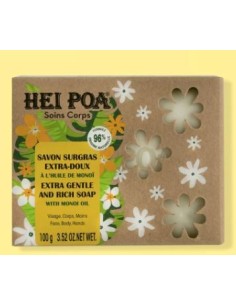 HEI POA SAPONETTA EXTRA-DOUX A L'HUILE DE MONOI 100G