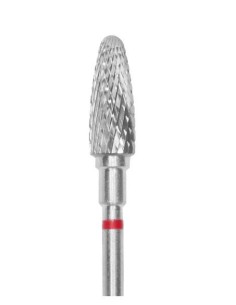 STALEKS PUNTA CARBIDE CONICA, ROSSO, DIAMETRO 5 MM - LUNGHEZZA PUNTA 13 MM RIF: FT90R050/13