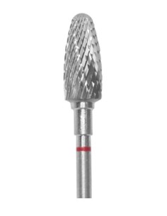 STALEKS PUNTA CARBIDE CONICA, ROSSO, DIAMETRO 6 MM - LUNGHEZZA PUNTA 14 MM RIF: FT90R060/14