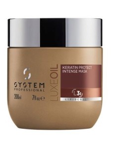 SYSTEM PROFESSIONAL LUXEOIL KERATIN PROTECT INTENSE MASK 200ML - MASCHERA NUTRIENTE INTENSA ART.HG057530