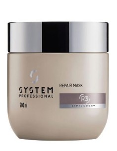 SYSTEM PROFESSIONAL REPAIR MASK R3, 200ML - MASCHERA RINFORZANTE CAPELLI DANNEGGIATI ART.HG022591