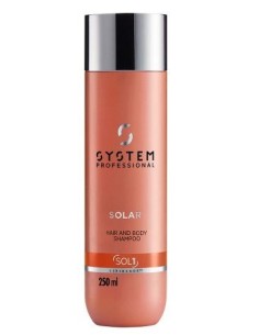 SYSTEM PROFESSIONAL SOLAR HAIR & BODY SHAMPOO SOL1, 250ML - SHAMPOO SOLARE CORPO E CAPELLI  ART.HG022598