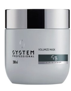 SYSTEM PROFESSIONAL VOLUMIZE MASK V3, 200ML - MASCHERA VOLUMIZZANTE ART.HG022626