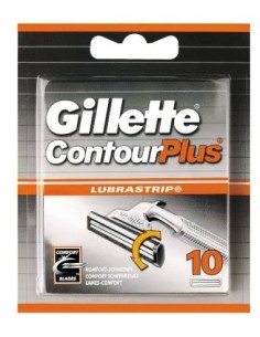 GILLETTE RICAMBI CONTOUR PLUS X10