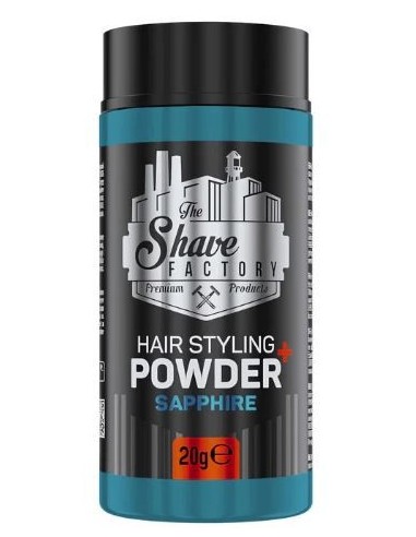 THE SHAVE FACTORY HAIR STYLING POWDER STERONG HOLD 20GR SAPPHIRE