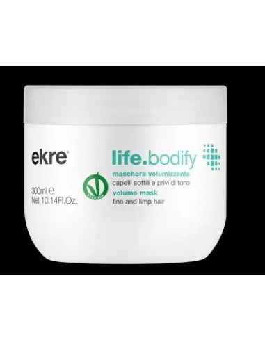 EKRE LIFE COMFORT BODIFY MASCHERA EFFETTO VOLUME CAPELLI SOTTILI 300ML ART.EKR135
