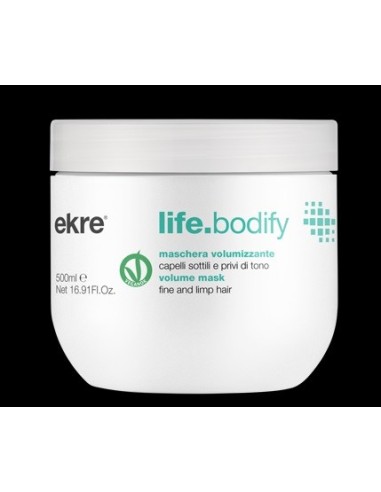 EKRE LIFE COMFORT BODIFY MASCHERA EFFETTO VOLUME CAPELLI SOTTILI 500ML ART.EKR134