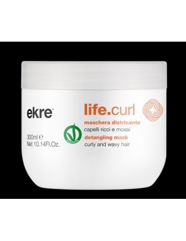 EKRE LIFE COMFORT CURL MASCHERA DISTRICANTE CAPELLI RICCI E MOSSI 300ML ART.EKR130