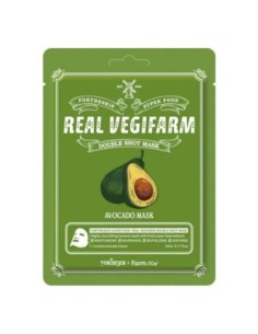 KBELLA MASCHERA VISO IN TESSUTO AVOCADO FORHTESKIN