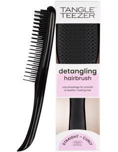 TANGLE TEEZER DETANGLING SPAZZOLA DISTRICANTE STRAIGHT-CURLY NERA