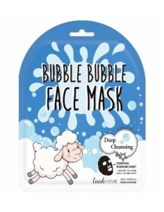 KBELLA MASCHERA VISO IN TESSUTO BUBBLE BUBBLE LOOK AT ME