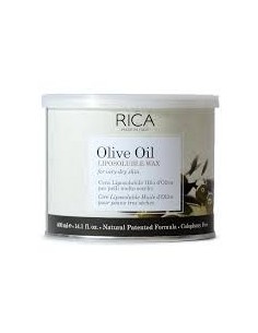 RICA CERA DEPILATORIA BARATTOLO OLIVA 400ML
