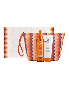 COLLISTAR SUN KIT LATTE SPRAY ABBR. SPF30 200ML+BALSAMO DOPOSOLE 100ML+POCHETTE