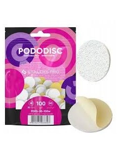 STALEKS PRO RICAMBI SU BASE MORBIDA PODODISC M GRANA 180 X50PZ ART.PDFS-20-100W